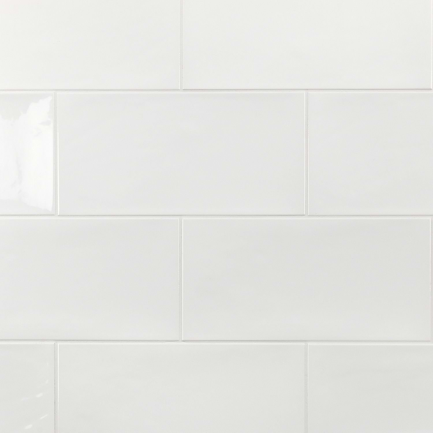 Aruba White 5x10 Ceramic Wall Tile | TileBar.com