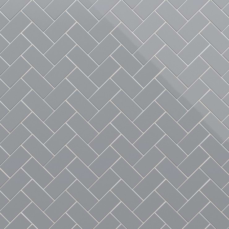 Park Hill Gray 3x6 Polished Porcelain Tile