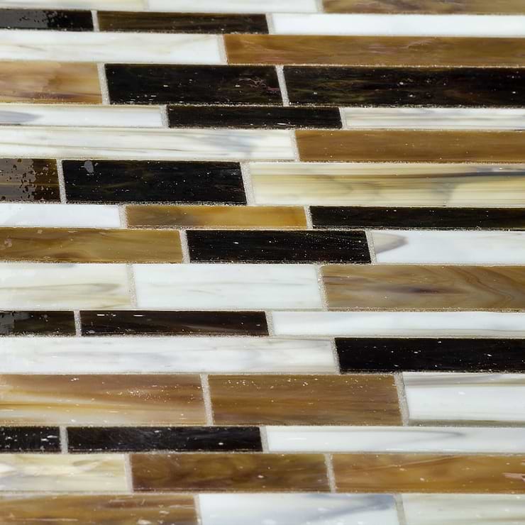 Matchstix Meadowlark Stained Glass Mosaic Tile