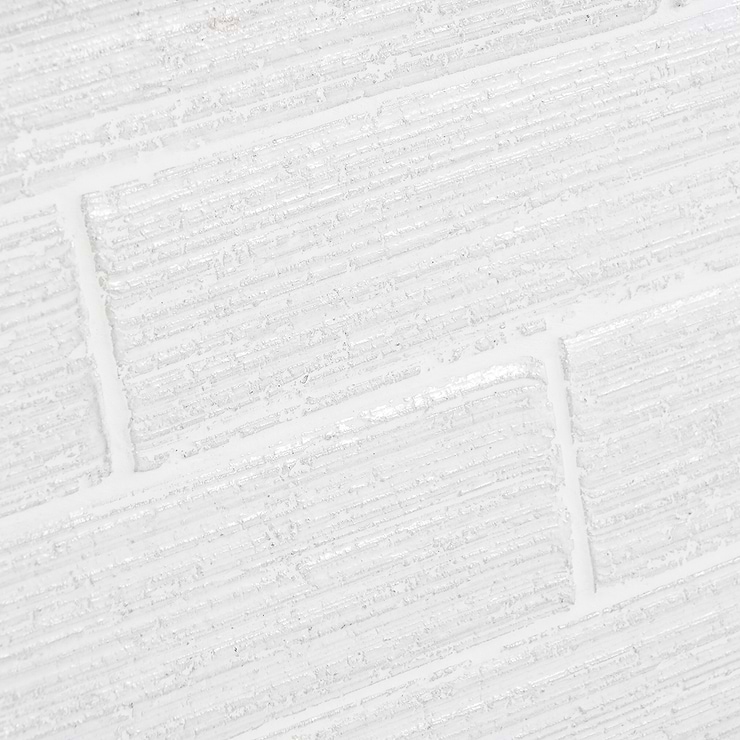 Cadenza Stroke Vintage White Polished 2x9 Clay Tile