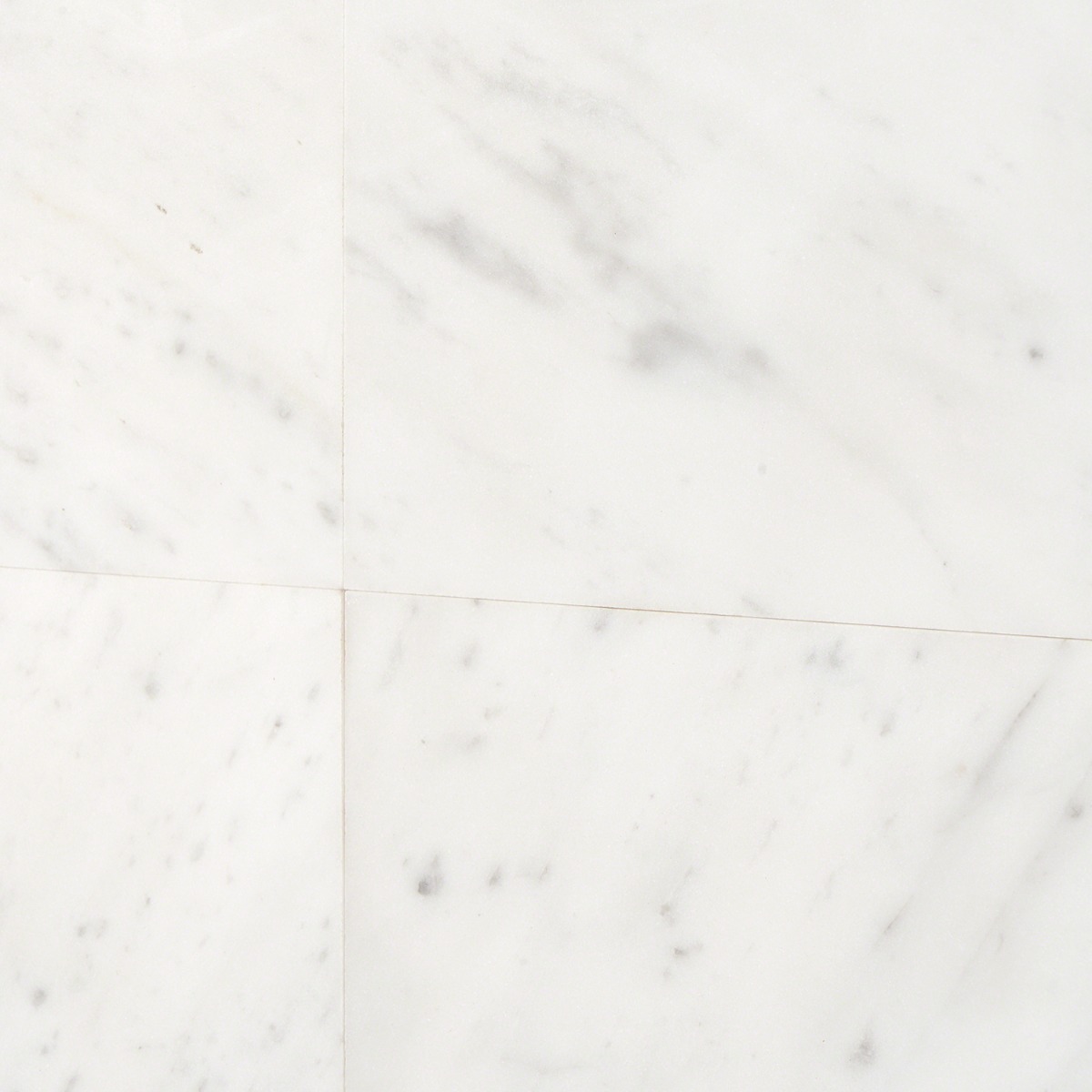 Barcode by Michael Habachy Liso Carrara White 8x8 Textured Honed Marble Tile