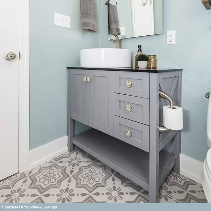 Cascais Silver Sky 9x9 Matte Porcelain Tile