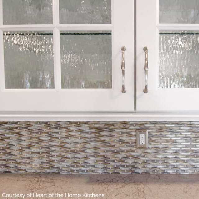 Apex Silver Dawn 1x3 Glass Wall Polished Mosaic Tile