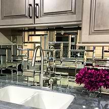 Paris Gray Beveled 3x6 Antique Mirror Subway Wall Tile