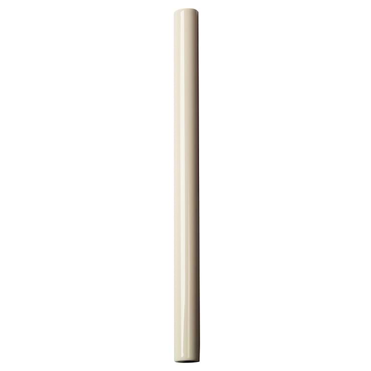 Lancaster Bristol Vanilla Cream 1x12 Polished Ceramic Pencil Liner; in Ivory Ceramic; for Backsplash, Kitchen Wall, Wall Tile, Bathroom Wall; in Style Ideas Beach, Classic, Contemporary, Cottage, Craftsman, Farmhouse, Industrial, Mediterranean, Mid Century, Modern, Traditional, Transitional