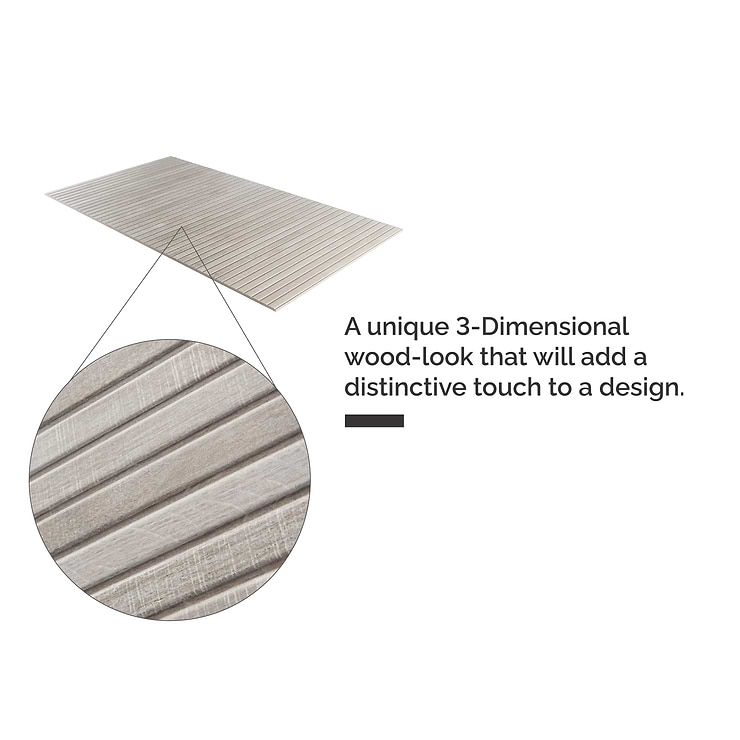 Kenridge Ribbon Gray 24x48 Matte Porcelain Wood Look Tile