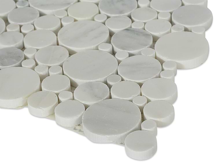 Kinetic Asian Statuary Circles Honed_corner_closeup