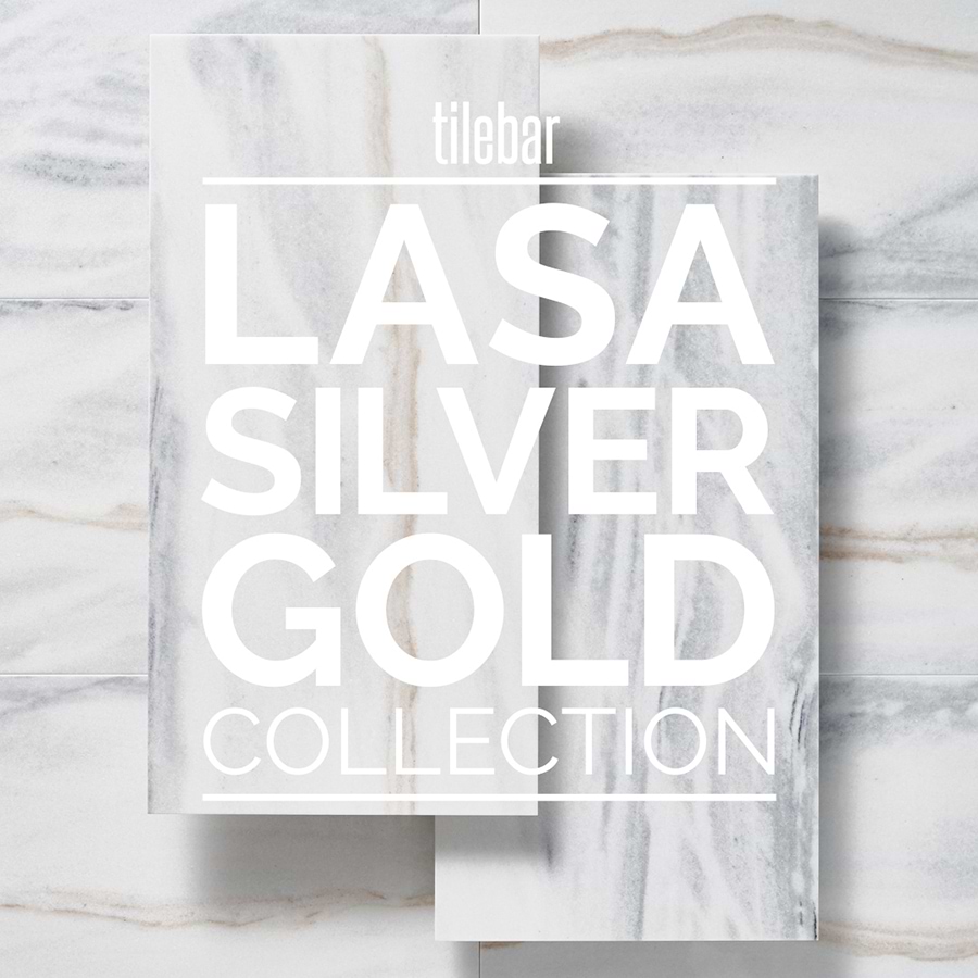 Lasa Silver Gold 12x24 Polished Marble Tile