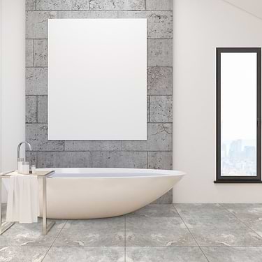Litchfield Silver 24X24 Matte Porcelain Tile