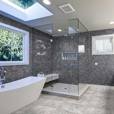 Litchfield Creosote Gray 2x2 Matte Porcelain Mosaic