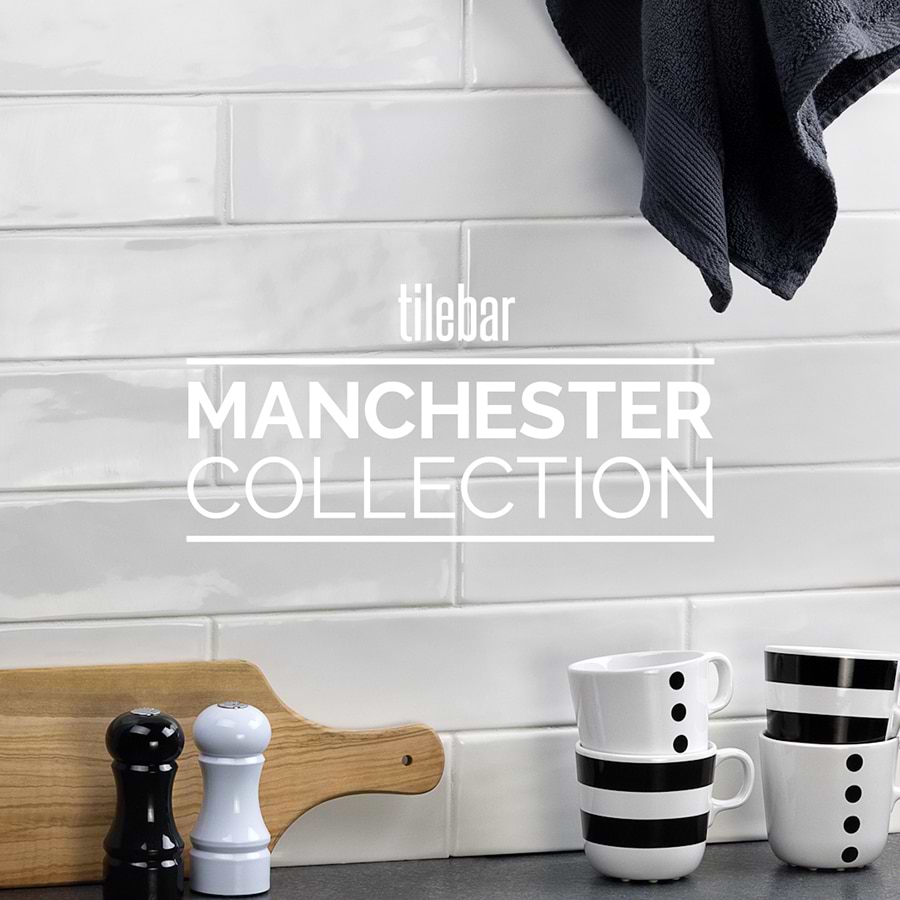 Manchester Dew Blue 3x12 Subway Glazed Ceramic Wall Tile