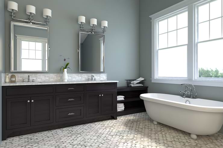 Highland Blossom Marble Tile
