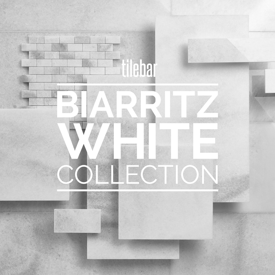 Biarritz White 12x24 Honed Marble Tile
