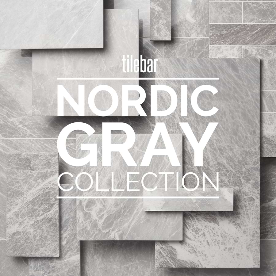 Nordic Gray 12x24 Honed Marble Tile