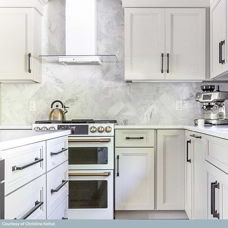 Asian Statuary 4x12" Polished Marble Subway Tile
