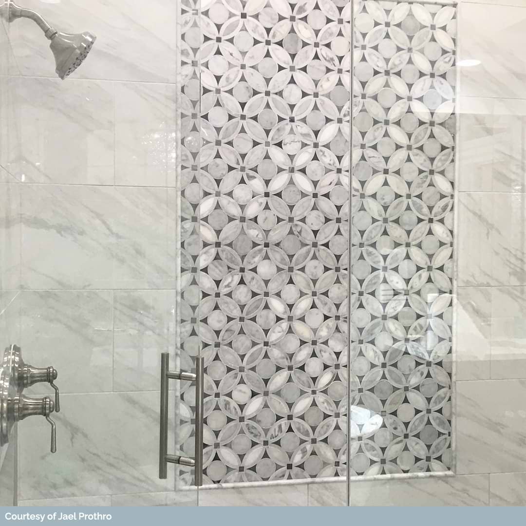 Shop For Highland Blossom Marble Tile at