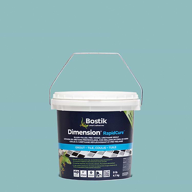 Dimension  RapidCure Aquamarine Glass-filled, Pre-mixed Translucent Grout