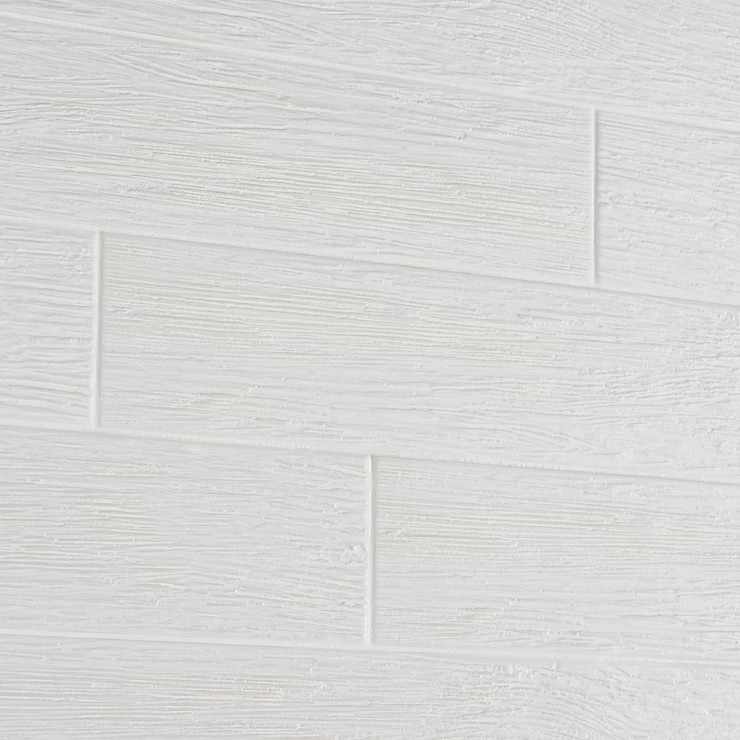Vivir Wood Panna White 4x24 Matte Porcelain Tile