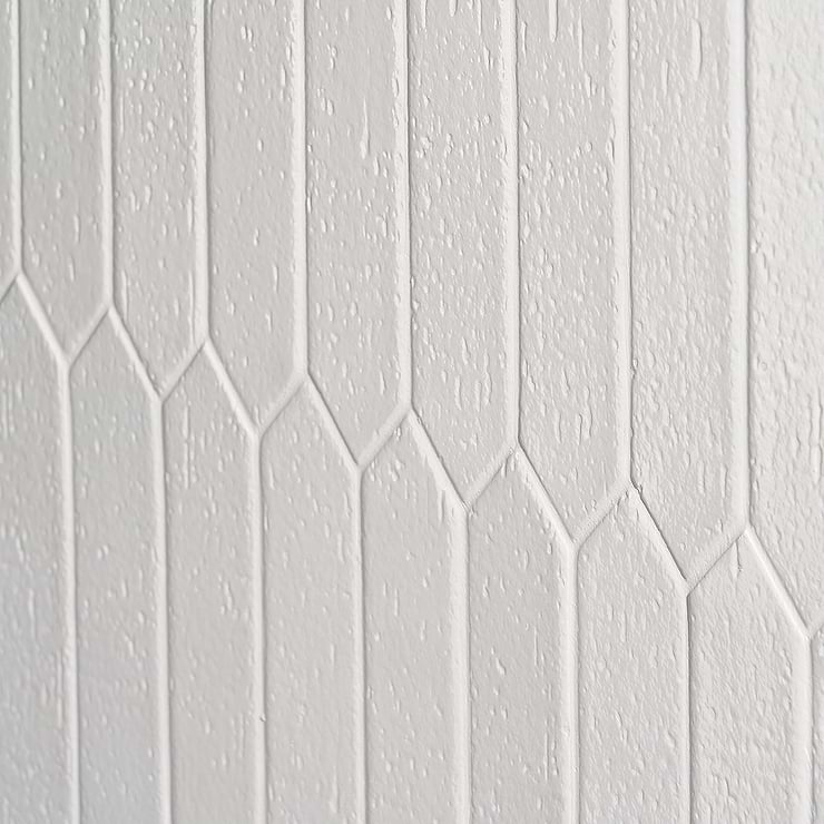 Belcrest Picket Blanco 2x8 Glazed Ceramic Wall Tile