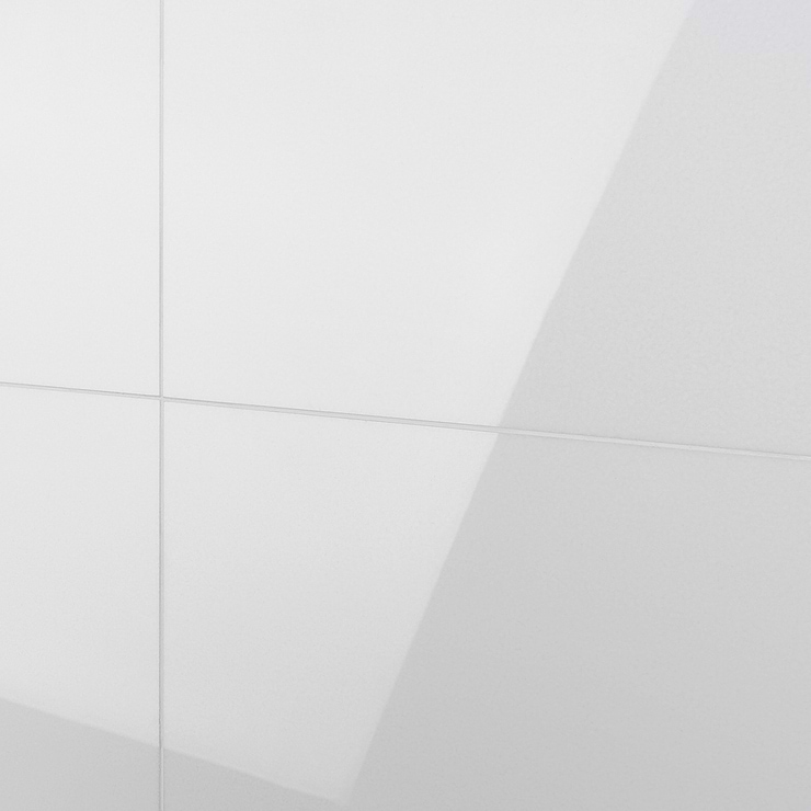 Nanoglass White 32x32 Polished Tile
