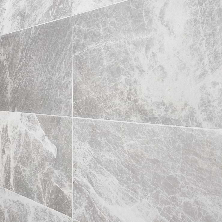 Nordic Gray 12x24 Satin Marble Tile