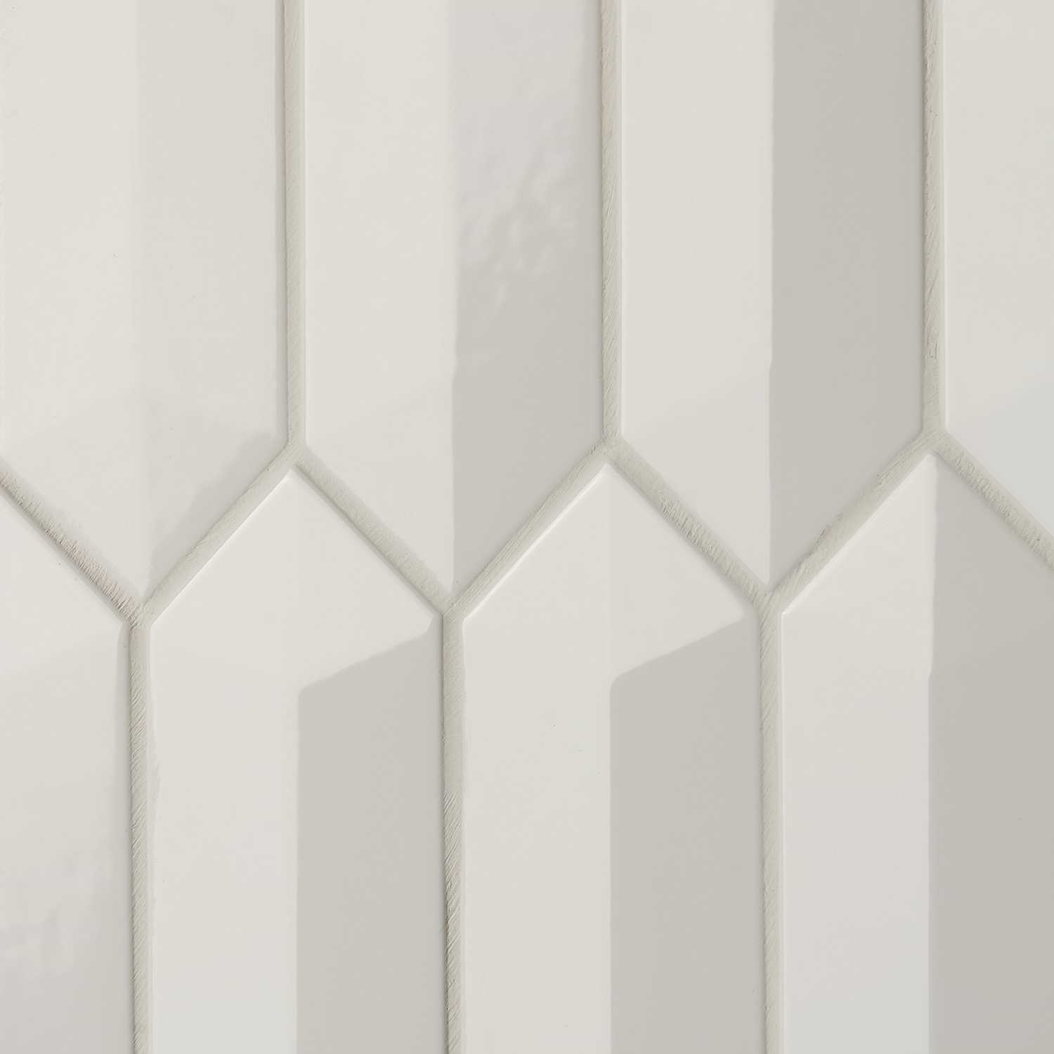 Kent Contour White 2.6 x 13 Polished Ceramic Tile