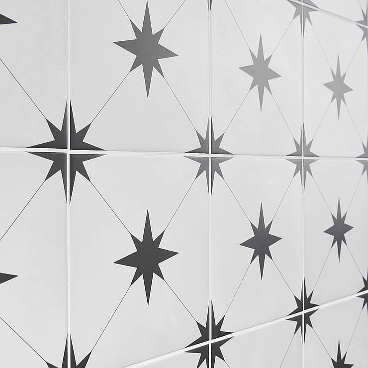 Tau Blanco 9x9 Matte Porcelain Tile