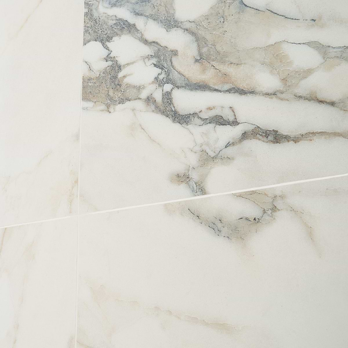 DreamStone Calacatta Rustico 24x24 Matte Porcelain Tile | Tilebar.com