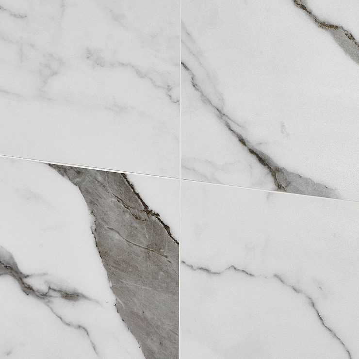 DreamStone Statuario Valley 12x24 Matte Porcelain Tile