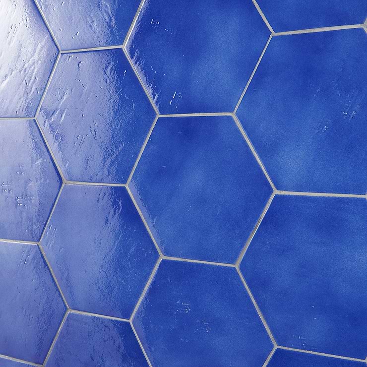 Cavallo Poseidon 7" Hexagon Glazed Porcelain Tile