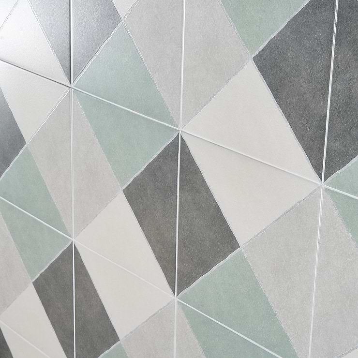 Auteur Diamond Sage Matte 9x9 Porcelain Tile 