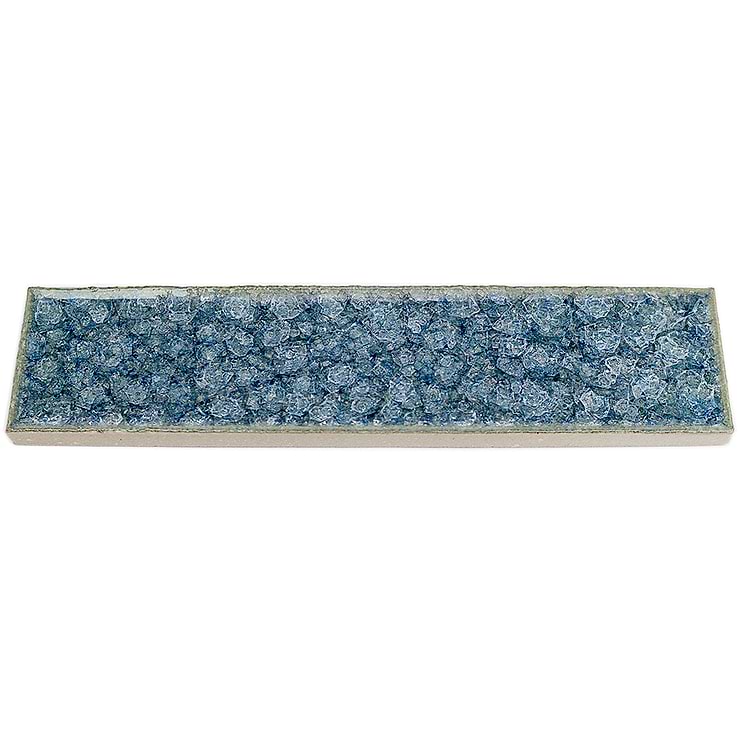 Roman Collection Brisk Blue 2x8 Glass