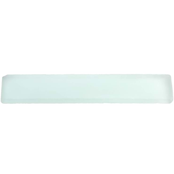 Coastal Shower 2x8 Beached Frosted Glass Tile
