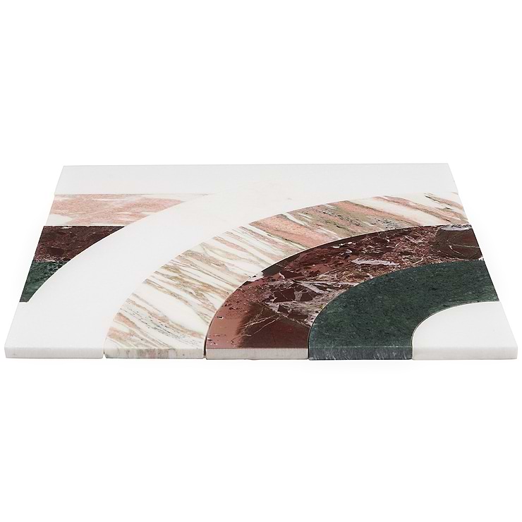 Arc Passion 12x12 Polished Marble By Elizabeth Sutton: Pattern 30