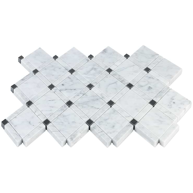 Imperial Pavo Blend Marble Tile 