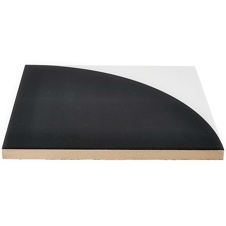Stacy Garcia Maddox Deco Charcoal Black 8x8 Matte Porcelain Tile