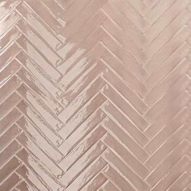 Paint Rosa 3x16 Glossy Porcelain Subway Tile for Wall  - Sample