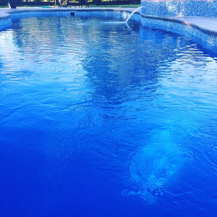 Aquatic Ocean Blue 1x1 Glass Polished Mosaic Tile
