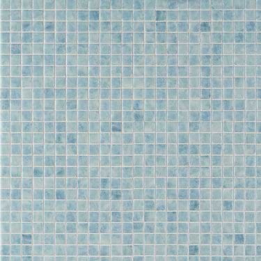 Swim Fiji Blue 1x1 Polished Glass Mosaic Tile