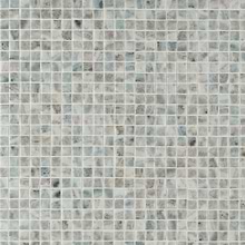 Swim Grace Bay Gray 1x1 Polished Glass Mosaic Tile