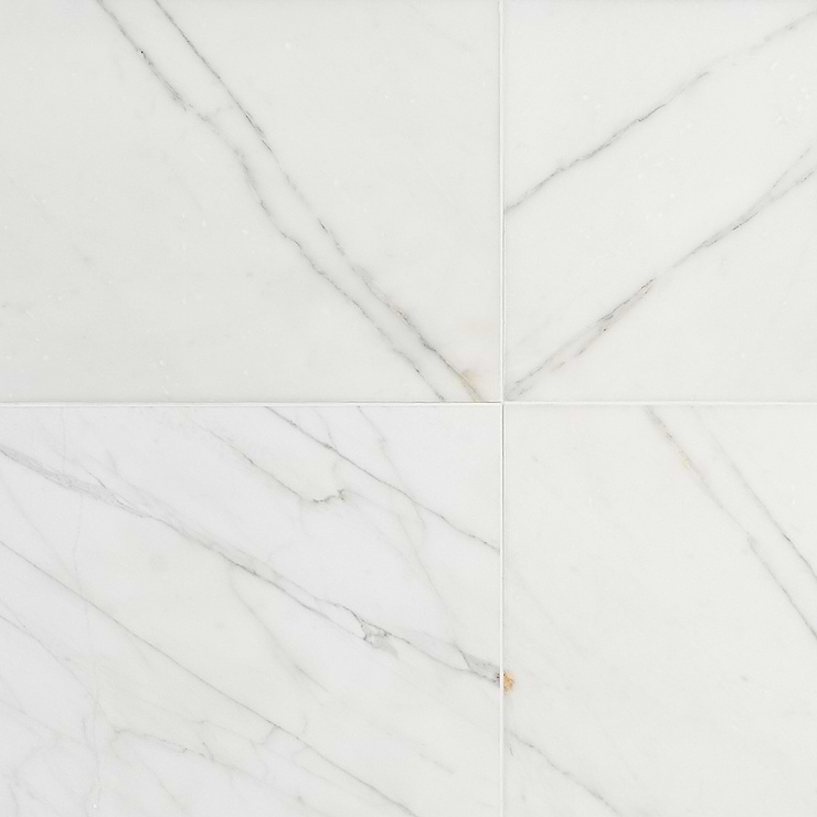 Calacatta Select 18x18 Polished Marble Tile