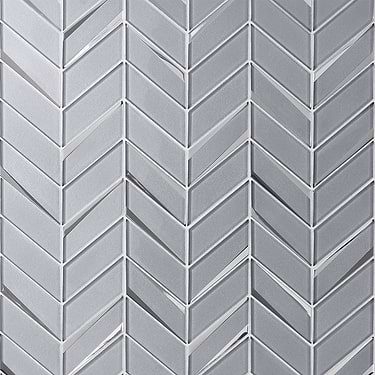 Kasol Paris Gray 2x4 Mirrored Glass Polished Mosaic