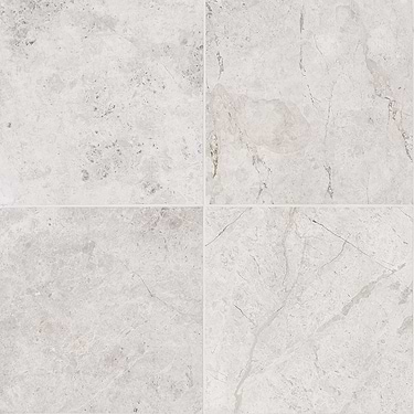 Tundra Gray 12x12 Honed Limestone Tile