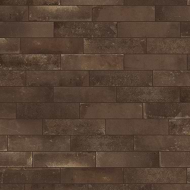 Brick Rustico Nero Brown 3x12 Matte Porcelain Subway Tile