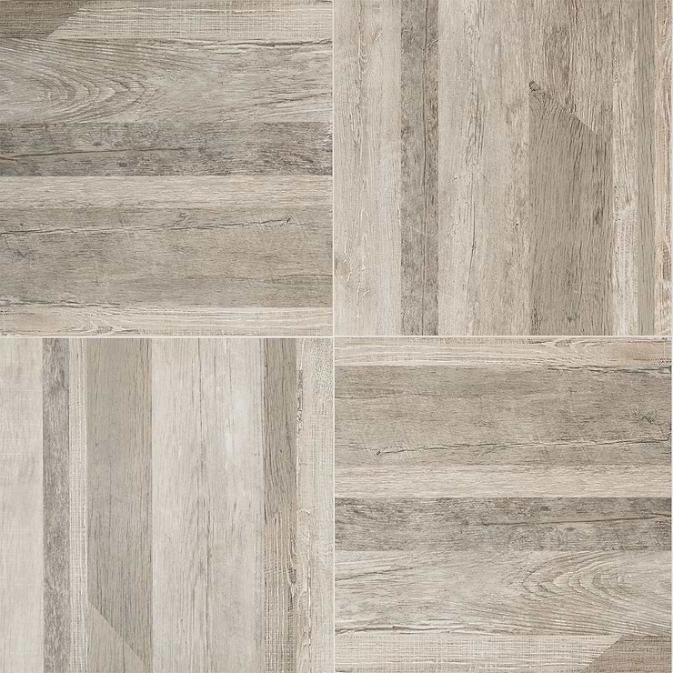 Caribou Olive 24x24 Matte Porcelain Wood Look Tile