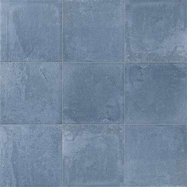 Alesso Indigo Blue 8x8 Matte Porcelain Tile - Sample
