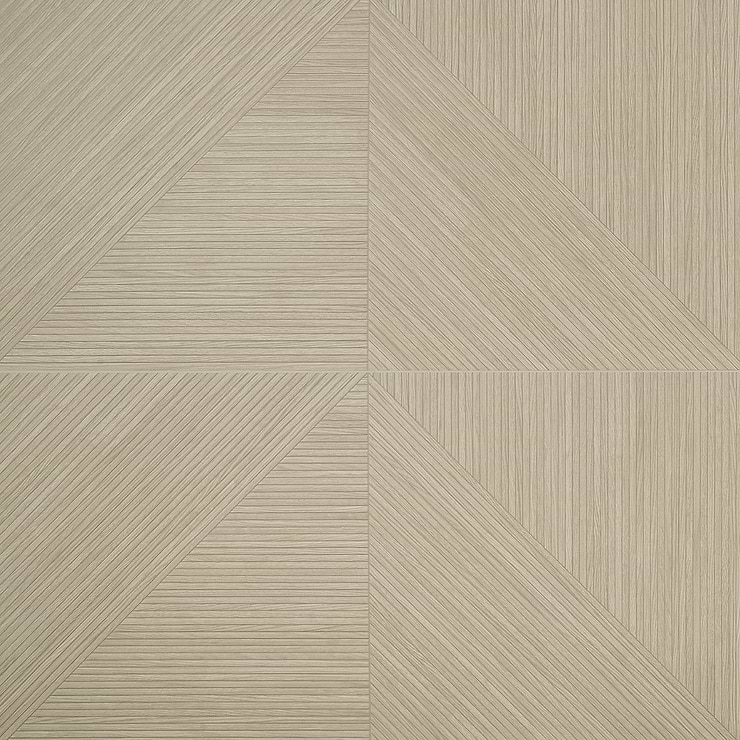 Enso Oak 24x48 Ribbed Matte Porcelain Wood Look Tile