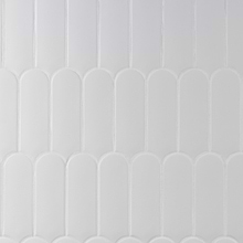 Parry Mist Gray 3x8 Fishscale Matte Ceramic Wall Tile