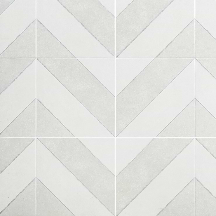 Encaustic Look Porcelain Tile for Backsplash