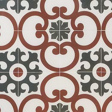 Encaustic Look Porcelain Tile for Backsplash,Kitchen Floor,Kitchen Wall,Bathroom Floor,Bathroom Wall,Shower Wall,Shower Floor,Outdoor Floor,Outdoor Wall,Commercial Floor